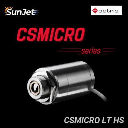 Optris CSmicro LT HS &ndash; 緊湊型一體式堅固工業紅外線高溫計，具有高靈敏度